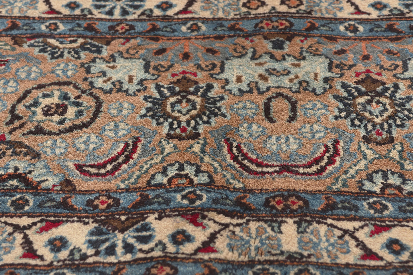 8 x 11 Vintage Persian Mashhad Rug 76188