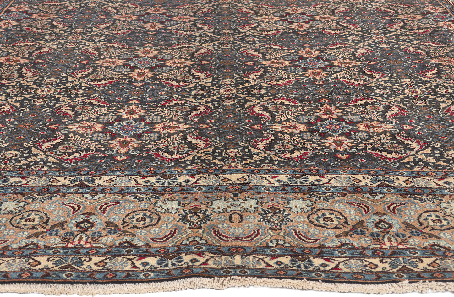 8 x 11 Vintage Persian Mashhad Rug 76188