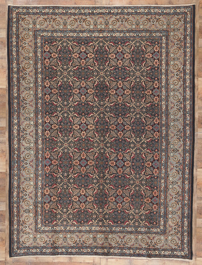 8 x 11 Vintage Persian Mashhad Rug 76188