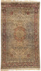 5 x 9 Vintage Persian Silk Qum Rug 78556