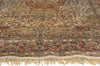 5 x 9 Vintage Persian Silk Qum Rug 78556