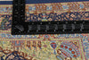 3 x 4 Vintage Persian Jamshidi Silk Qum Rug 78717