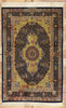 3 x 4 Vintage Persian Jamshidi Silk Qum Rug 78717