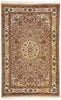 4 x 6 Vintage Indian Isfahan Rug 78783