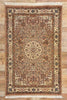 4 x 6 Vintage Indian Isfahan Rug 78783