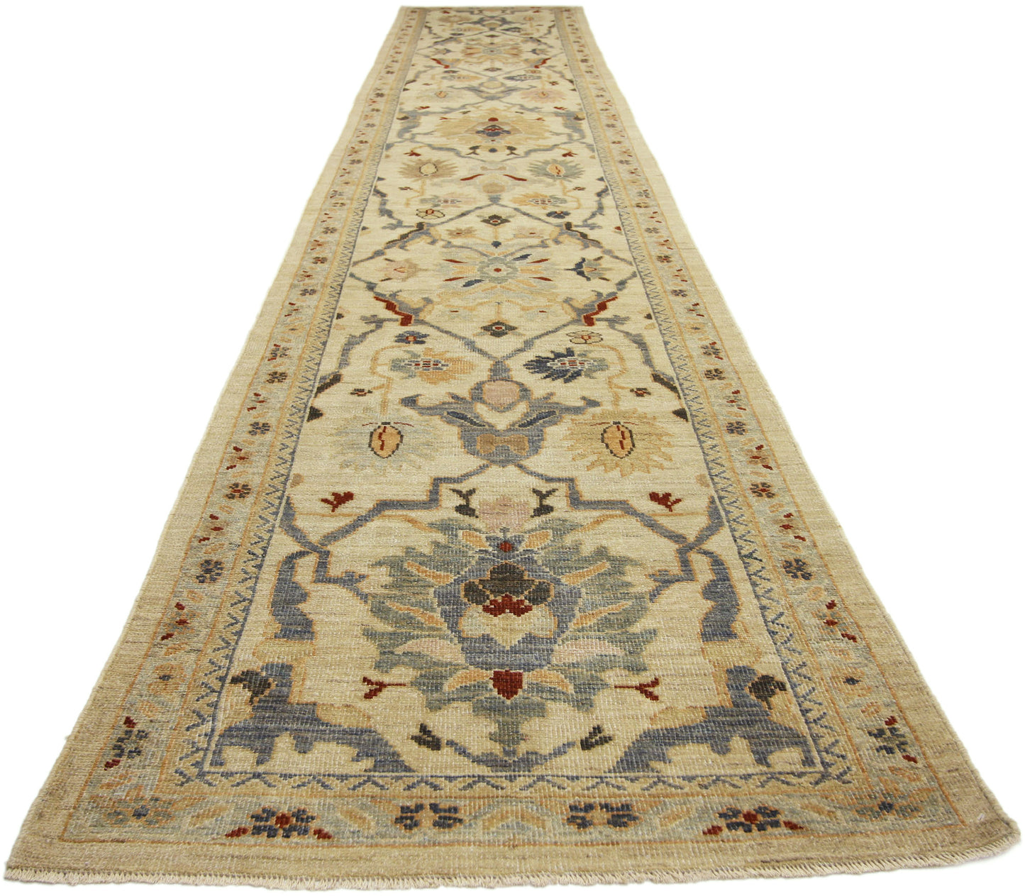 3 x 16 Organic Modern Persian Sultanabad Rug 60705