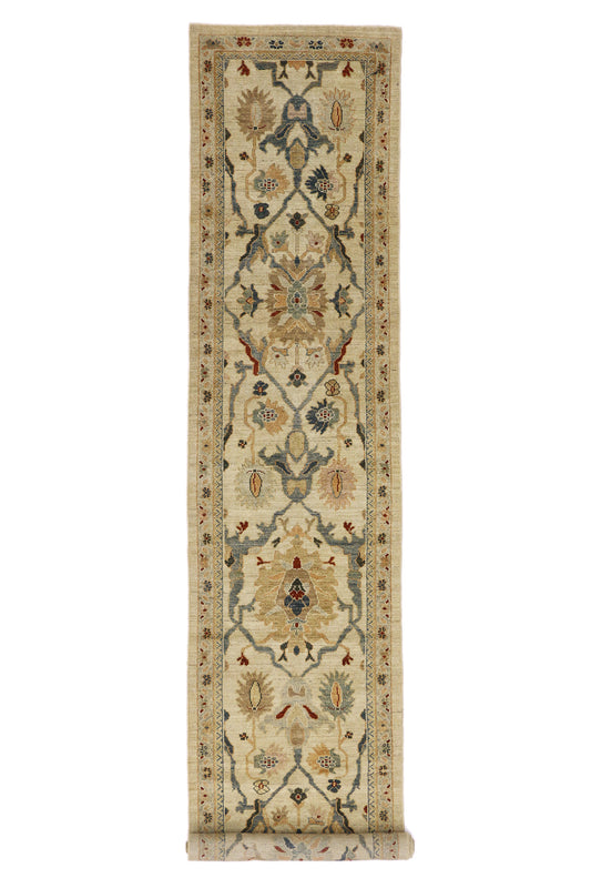 3 x 16 Organic Modern Persian Sultanabad Rug 60705