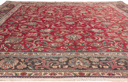 10 x 11 Vintage Persian Tabriz Rug 73462