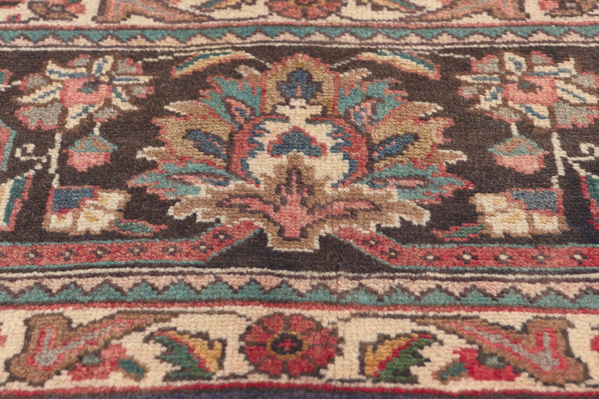 10 x 11 Vintage Persian Tabriz Rug 73462