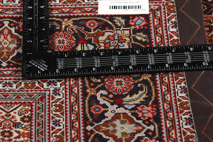 5 x 7 Vintage Persian Mahi Tabriz Rug 77000