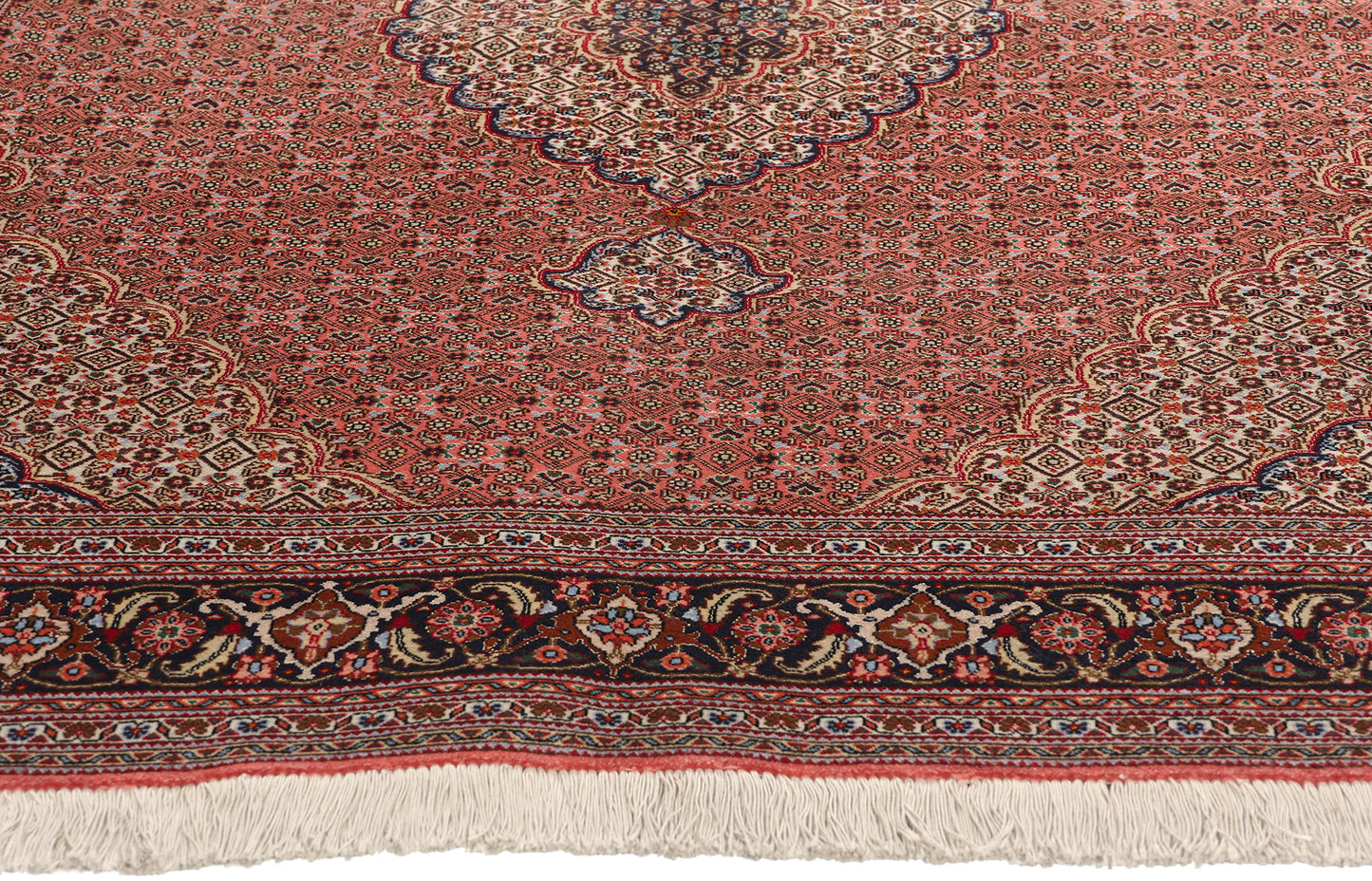 5 x 7 Vintage Persian Mahi Tabriz Rug 77000