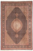 7 x 10 Vintage Persian Tabriz Rug 76981