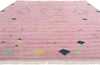 10 x 14 Modern Tribal Boho Pink Moroccan Rug 31306