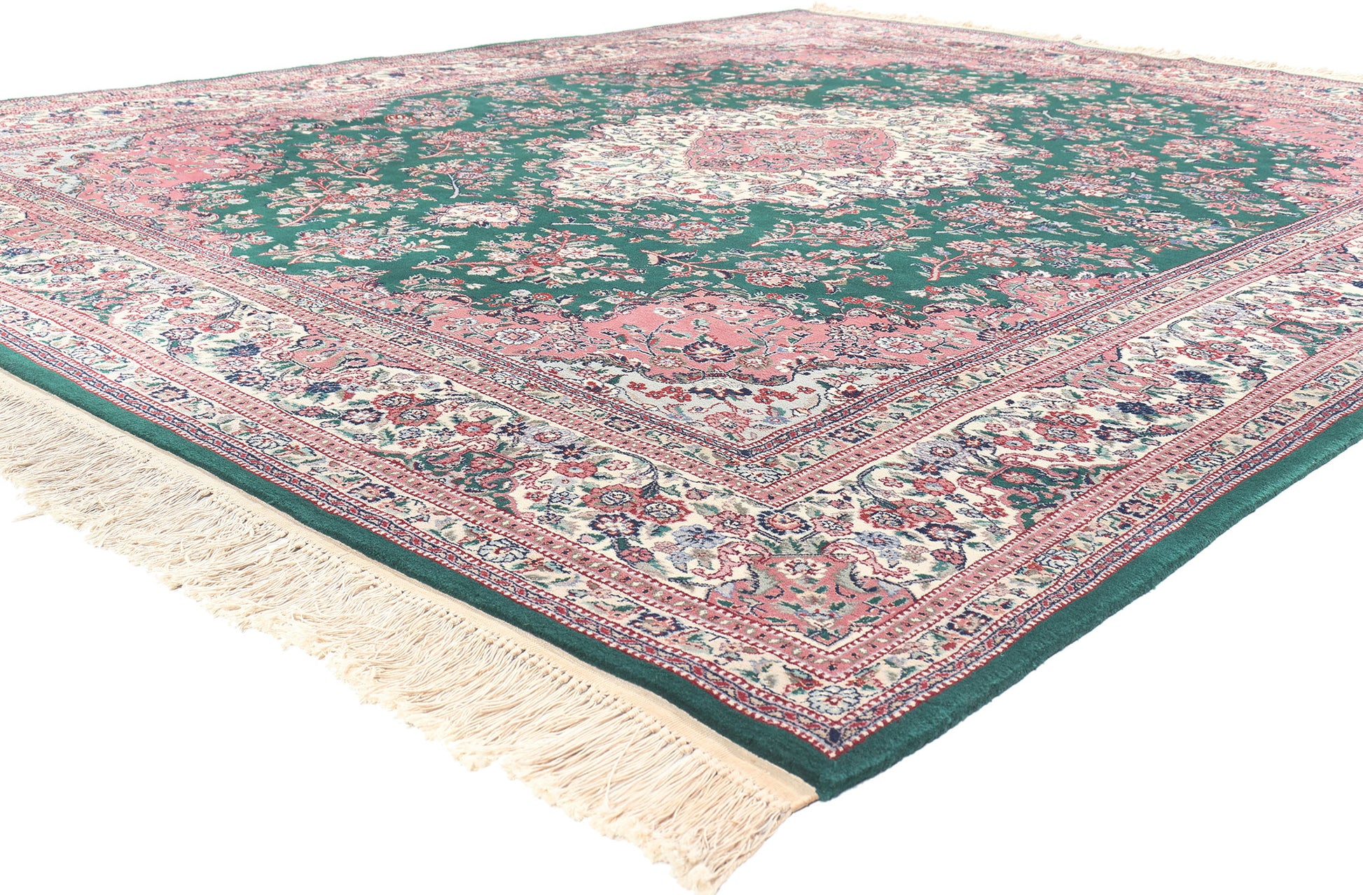 8 x 10 Vintage Chinese Tabriz Rug 78669