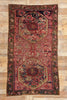 4 x 8 Antique Caucasian Karabagh Rose Rug 61160