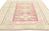 5 x 7 Vintage Pink Turkish Oushak Rug 53934