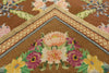 16 x 21 Antique Portuguese Needlepoint Arraiolos Rug 77321