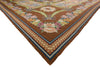 16 x 21 Antique Portuguese Needlepoint Arraiolos Rug 77321