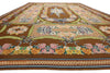 16 x 21 Antique Portuguese Needlepoint Arraiolos Rug 77321