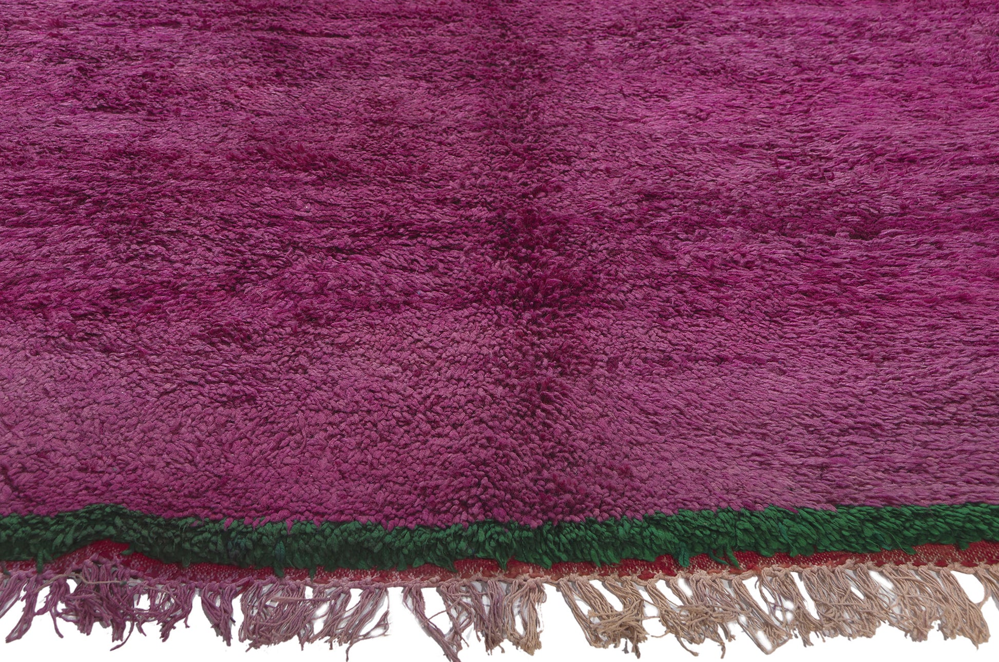 6 x 9 Vintage Purple Beni MGuild Moroccan Rug 20945