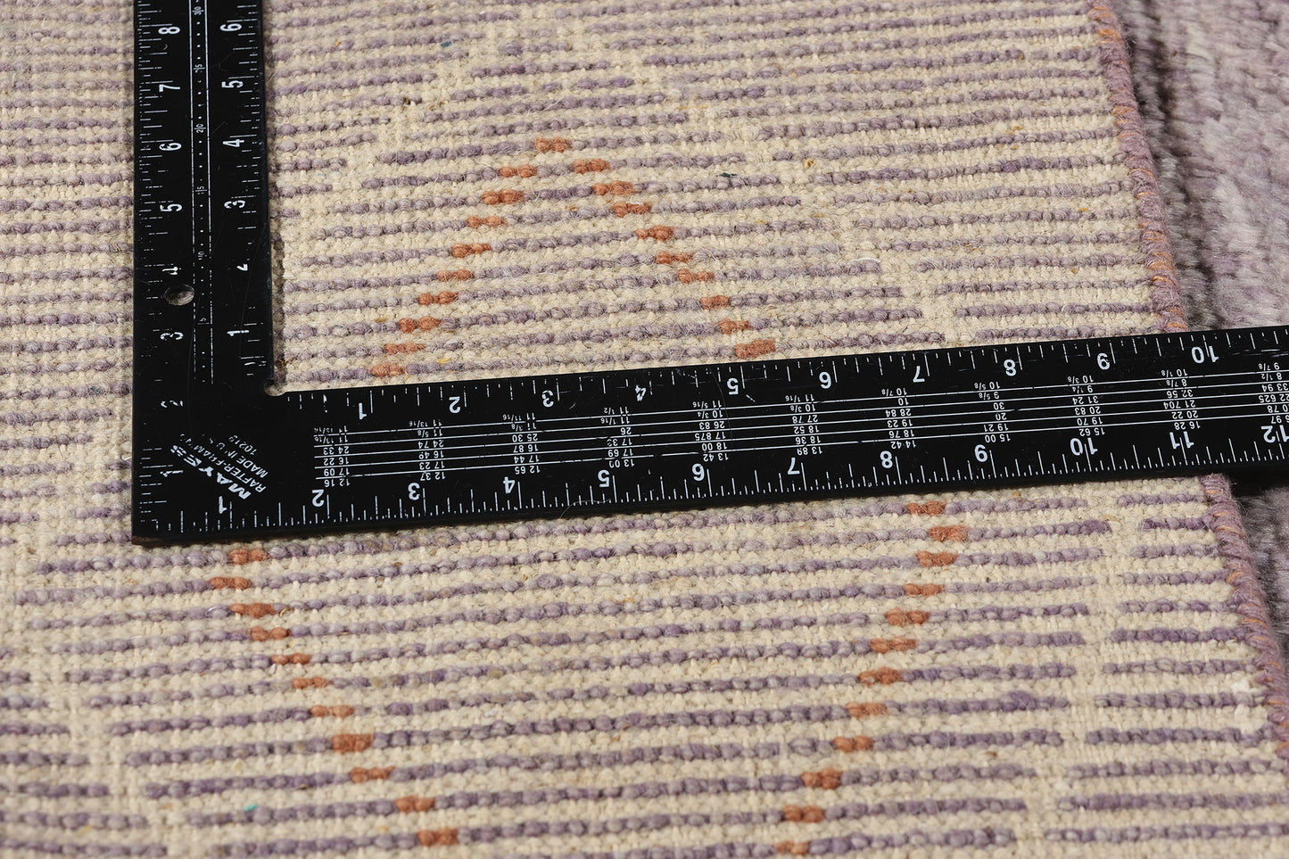 12 x 12 Modern Tribal Purple Square Moroccan Rug 31300