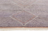 12 x 12 Modern Tribal Purple Square Moroccan Rug 31300