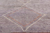 12 x 12 Modern Tribal Purple Square Moroccan Rug 31300