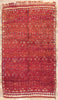 6 x 10 Vintage Red Beni MGuild Moroccan Rug 20617
