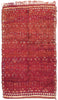 6 x 10 Vintage Red Beni MGuild Moroccan Rug 20617