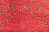 6 x 8 Vintage Red Beni MGuild Moroccan Rug 20890