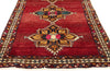 4 x 12 Vintage Red Persian Khorassan Rug 76481