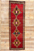 4 x 12 Vintage Red Persian Khorassan Rug 76481
