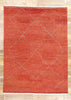 9 x 12 Modern Red Moroccan Rug 31266