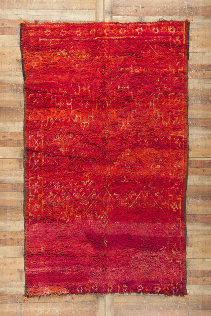 6 x 10 Vintage Beni MGuild Moroccan Rug 21235