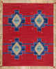 8 x 10 Southwest Modern Red Navajo-Style Rug 81040���
