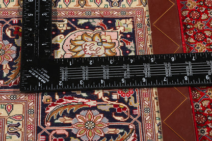 5 x 7 Vintage Persian Mahi Tabriz Rug 77001