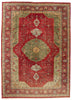 10 x 14 Vintage Indian Agra Rug 78897