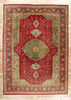 10 x 14 Vintage Indian Agra Rug 78897