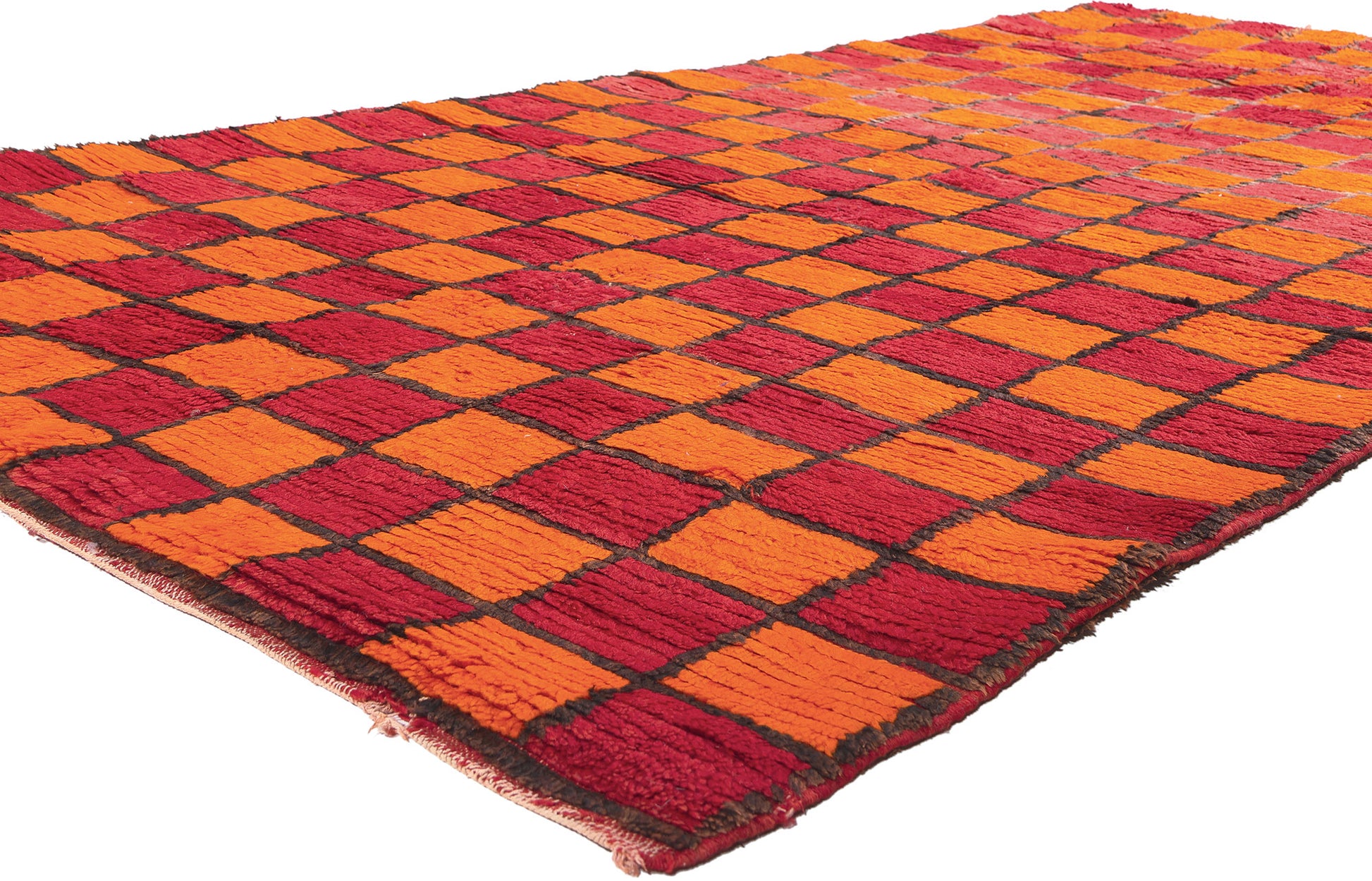 5 x 10 Reversible Vintage Moroccan Rug 20532