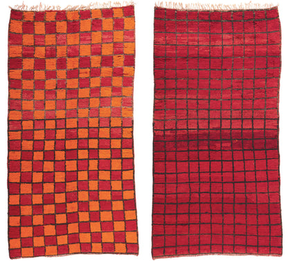 5 x 10 Reversible Vintage Moroccan Rug 20532