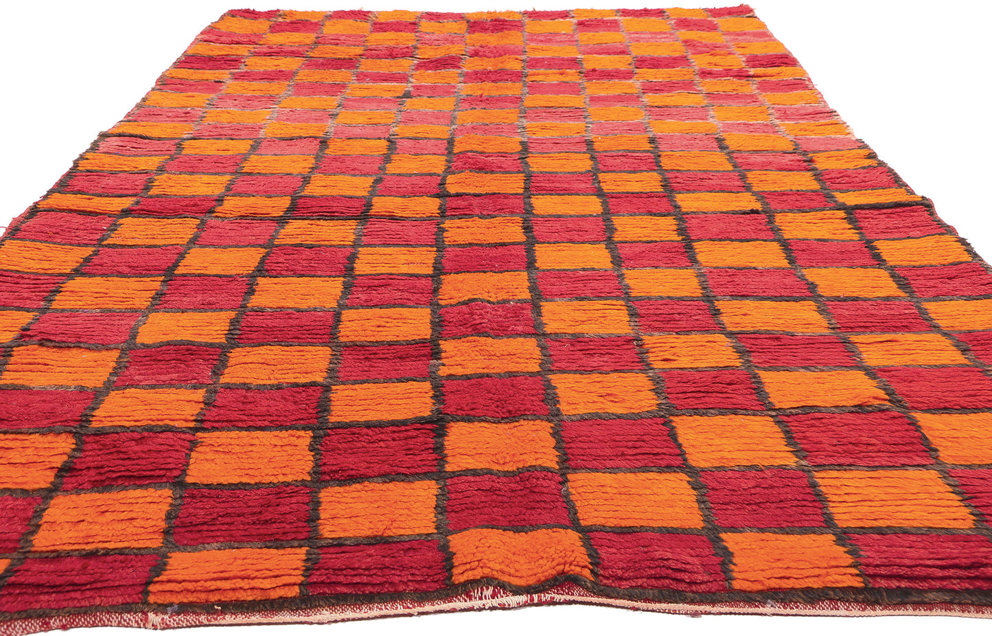 5 x 10 Reversible Vintage Moroccan Rug 20532