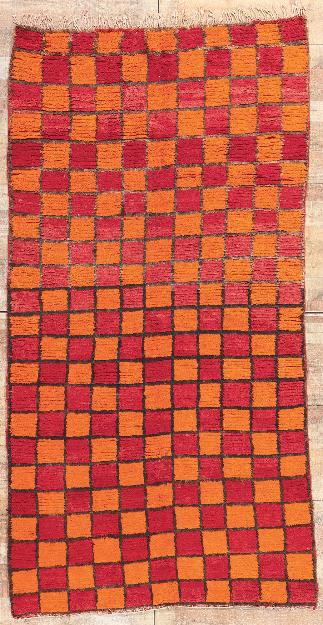 5 x 10 Reversible Vintage Moroccan Rug 20532