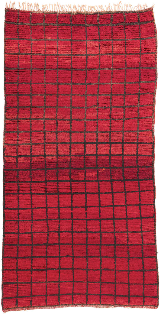 5 x 10 Reversible Vintage Moroccan Rug 20532