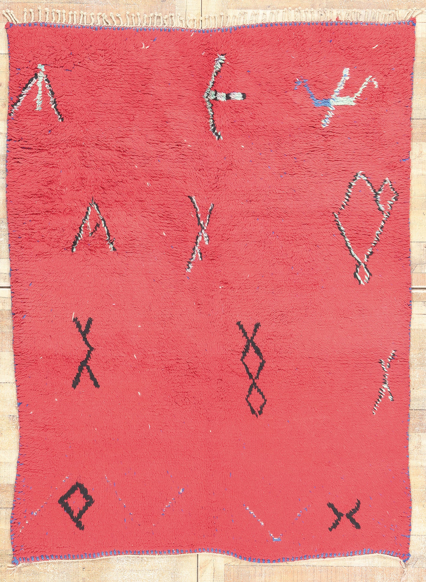 5 x 7 Reversible Vintage Moroccan Rug 20531