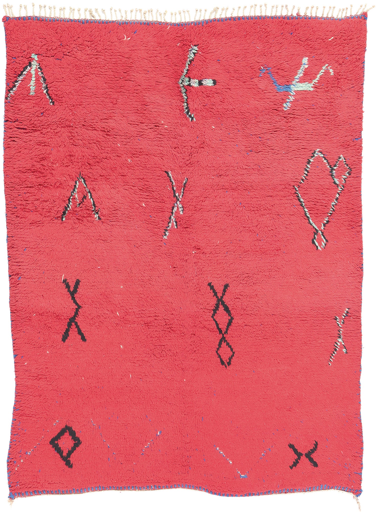 5 x 7 Reversible Vintage Moroccan Rug 20531