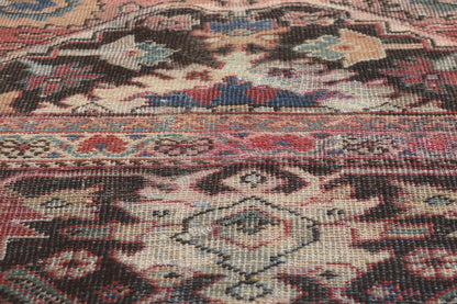 11 x 14 Antique-Worn Persian Mahal Rug 78710