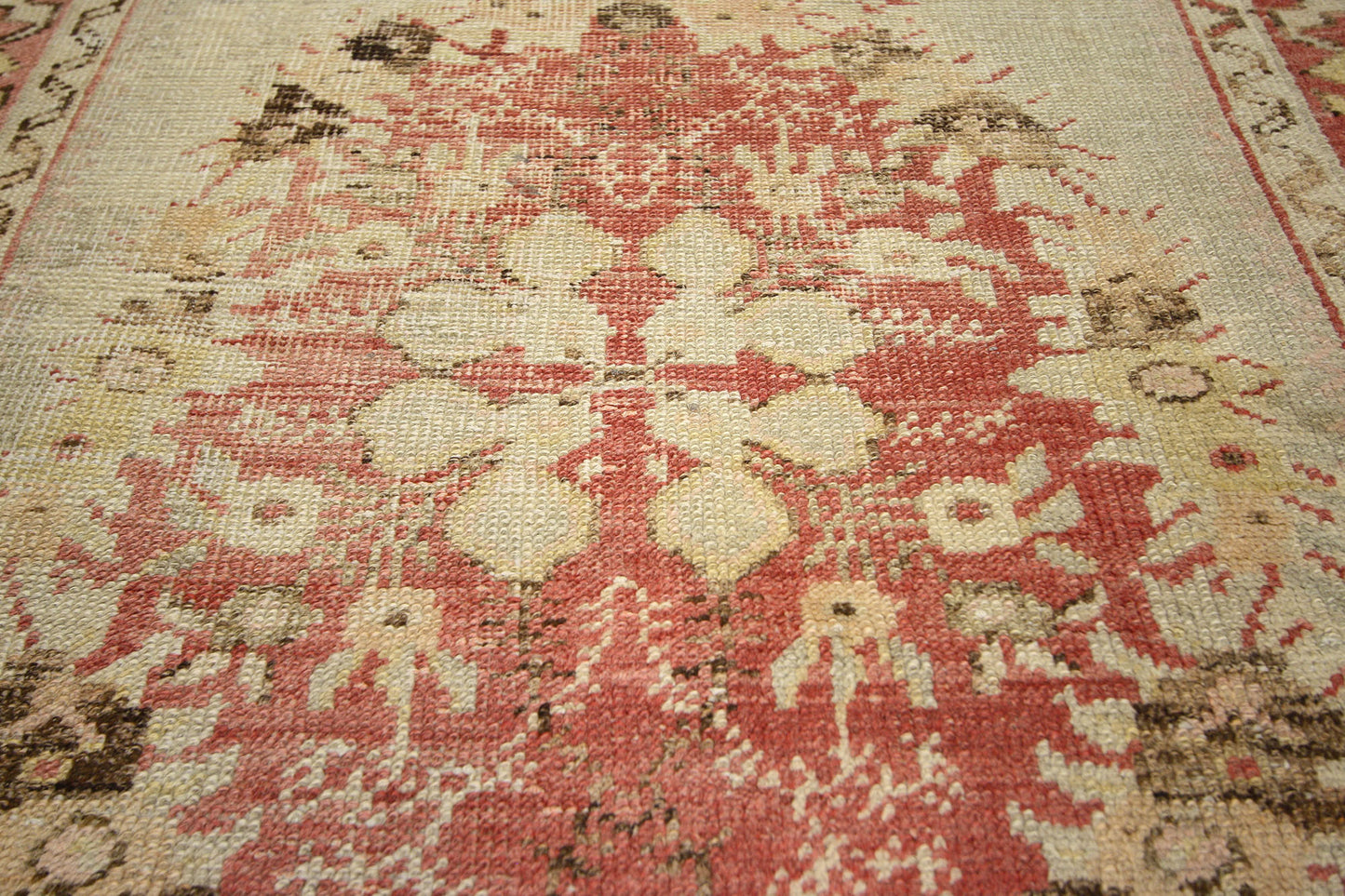 3 x 11 Vintage Turkish Oushak Runner 50361