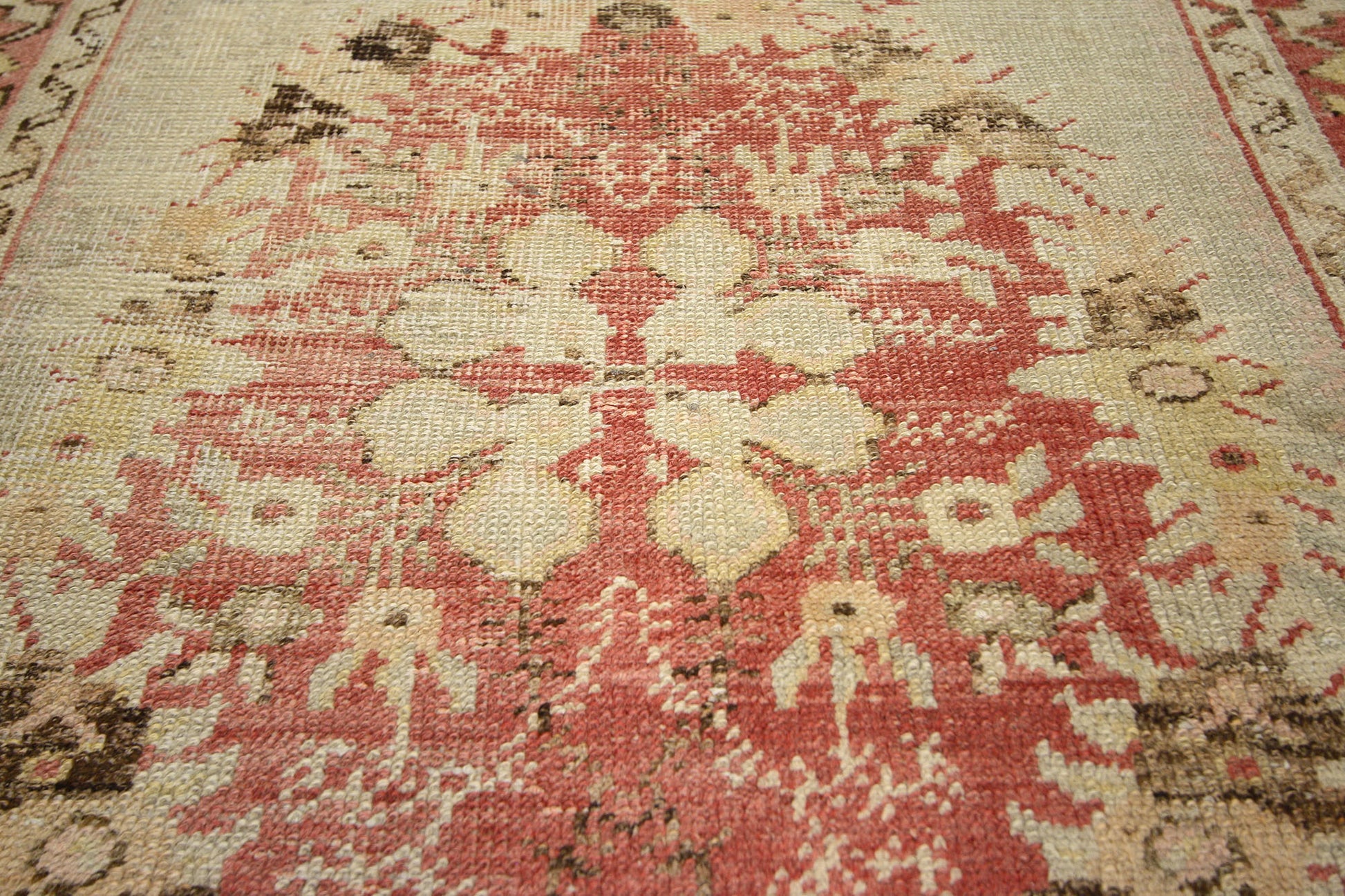 3 x 11 Vintage Turkish Oushak Runner 50361