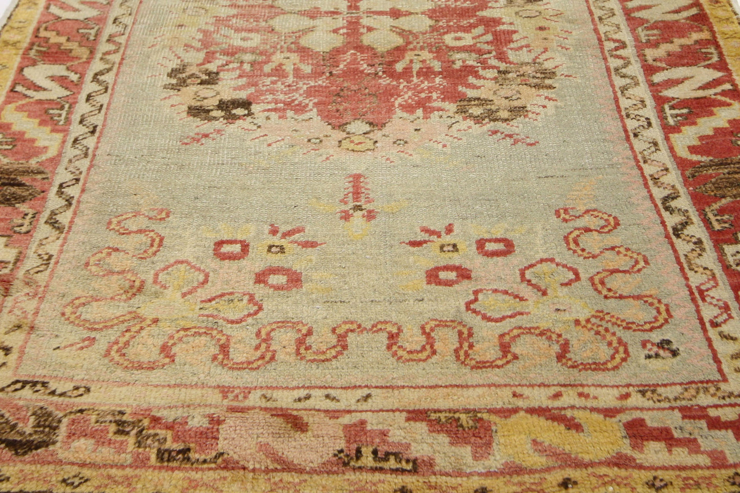 3 x 11 Vintage Turkish Oushak Runner 50361