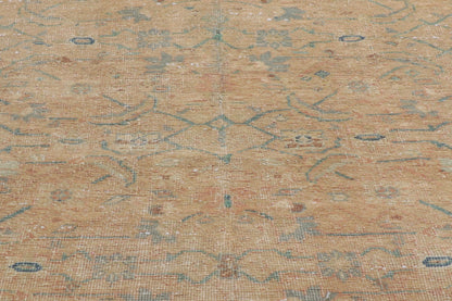4 x 11 Vintage Persian Tabriz Rug 61012